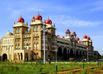 کاخ زیبای میسور در هندوستان Mysore Palace