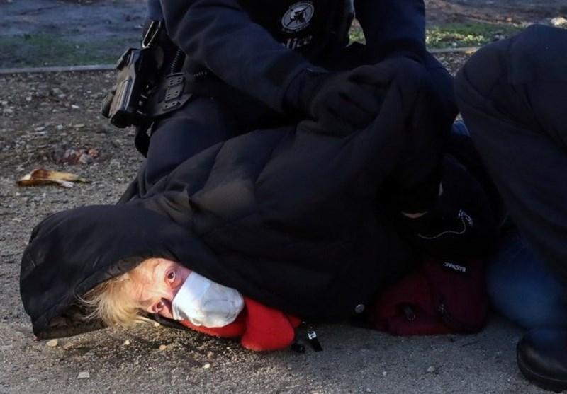 بازداشت 185 معترض به شرایط اقلیمی در بروکسل