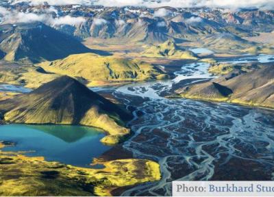 در انتهای یخبندان ، تصاویر نادر از رودخانه های یخی ایسلند