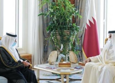 سفیر عربستان استوارنامه خود را تقدیم امیر قطر کرد