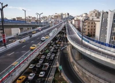 برطرف خطر و تعمیرات تخصصی بزرگراه طبقاتی صدر