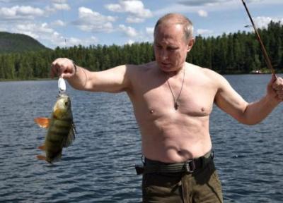 واکنش پوتین به طعنه رهبران گروه 7 به عکس بالاتنه برهنه اش