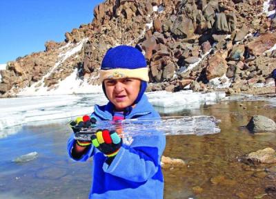 این کودک زمانی رکورد دار خردسال ترین کوهنورد ایران بود
